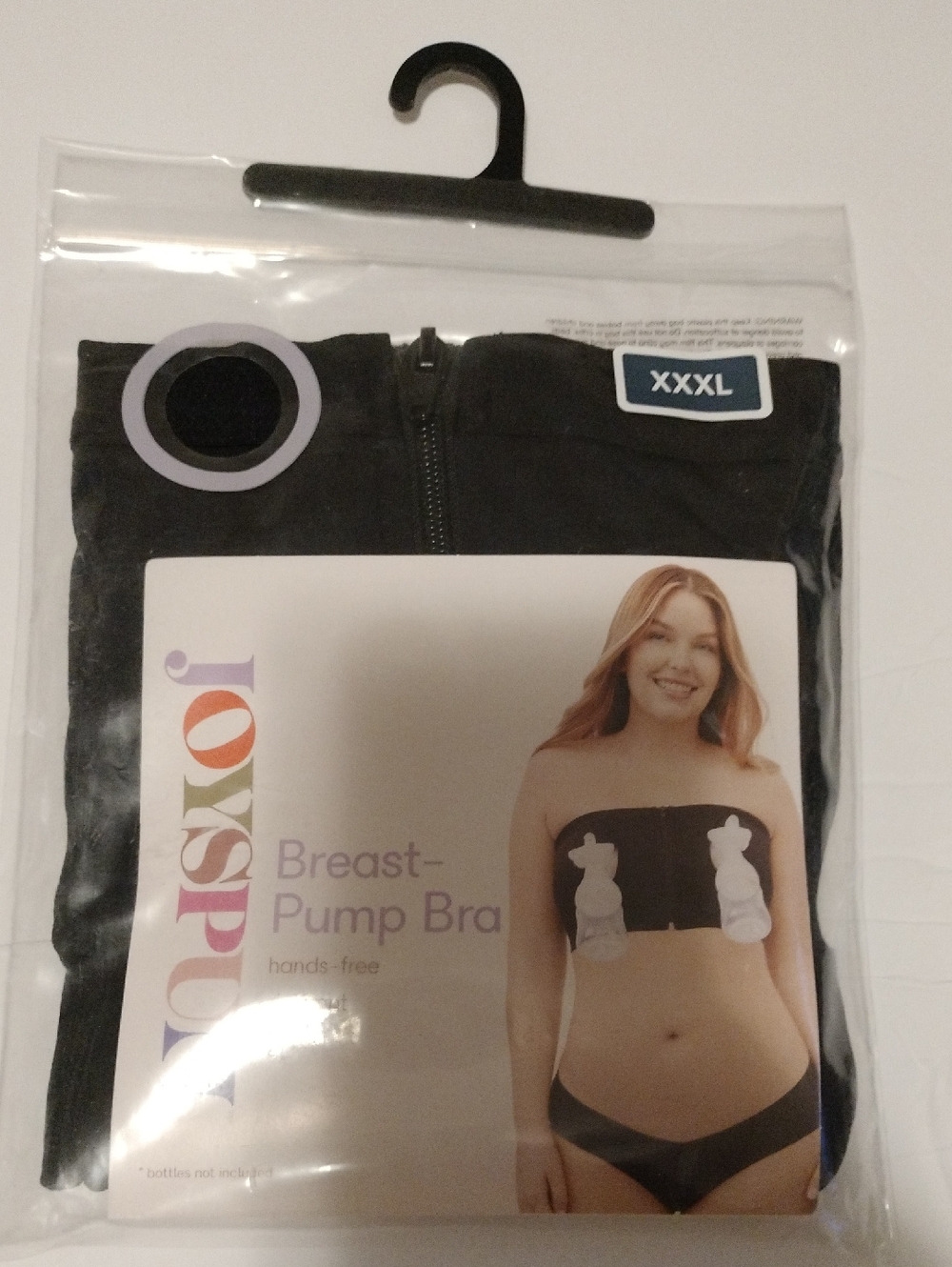Joyspun Hands-Free Maternity Bra in Black